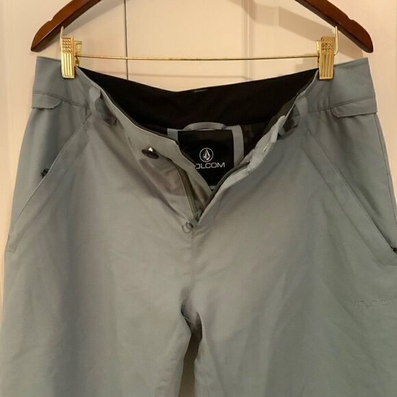 Volcom Blue Green Women’s Frochickie Insulated Ski Snow Pant Medium - Picture 11 of 14